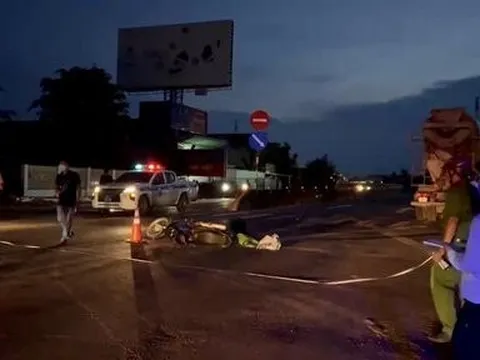 Bình Thuận: Xe bồn Công ty Rạng Đông va chạm xe máy, 1 người tử vong