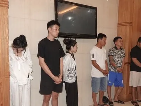 Bình Thuận: Bắt nhóm đối tượng nam nữ mở tiệc ma tuý trong khách sạn