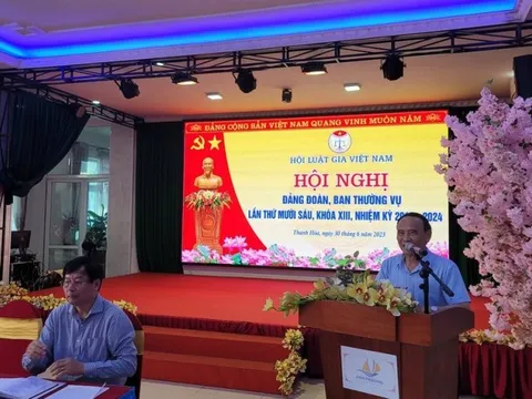 Hội Luật gia Việt Nam tổ chức Hội nghị Đảng đoàn, Ban thường vụ khóa XIII