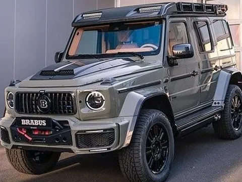 Hãng độ Brabus ra mắt phiên bản Brabus Stealth Green cho dòng xe G63 4x4