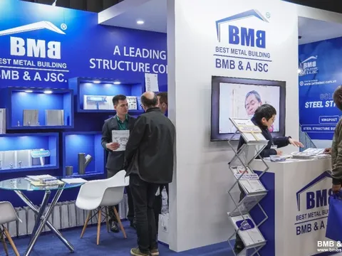 BMB Steel xuất hiện ấn tượng tại triển lãm The Big 5 Construct 2023