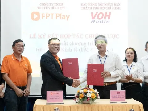 FPT Play ký kết biên bản hợp tác chiến lược cùng VOH