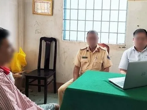 Xác minh clip đăng tải trên mạng xã hội “tố” CSGT tỉnh Vĩnh Long