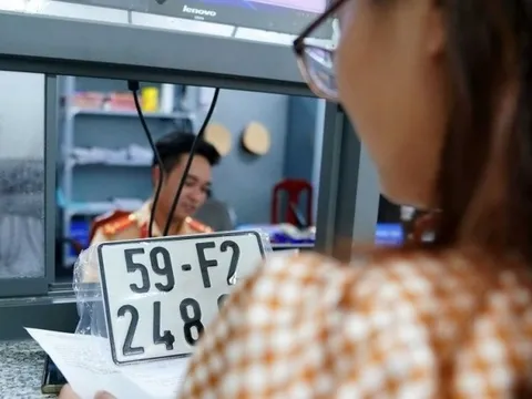 Biển số xe được cấp và quản lý theo mã định danh của chủ xe từ 15/8