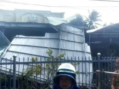 Bình Thuận: Mưa dông diện rộng, 1 người tử vong do sét đánh