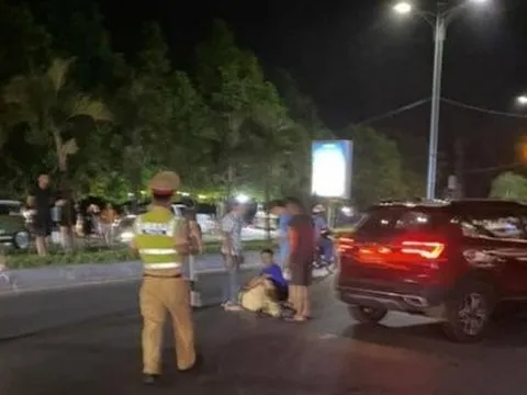 Thanh Hóa: Thông tin mới vụ "quái xế" húc ngã 1 chiến sĩ CSGT