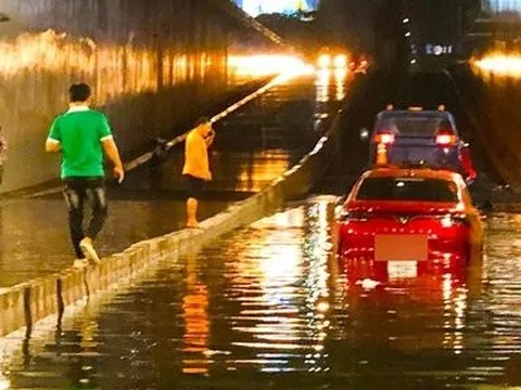 Đồng Nai: Đã khắc phục sự cố tại hầm chui Tân Phong do mưa ngập
