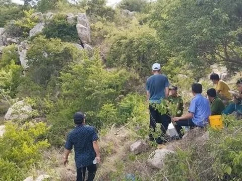 Bình Thuận: Phát hiện bộ xương người đàn ông ở khu vực núi cao