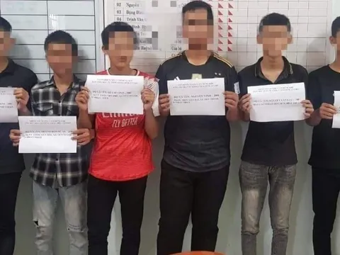 Bình Thuận: Xử lý nhóm thiếu niên chuẩn bị hung khí để đánh nhau