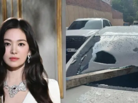 Song Hye Kyo dính lùm xùm khi xây nhà: Thanh thép rơi trúng xe ô tô, đại diện phải lên tiếng