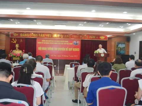 Hội Luật gia Việt Nam tổ chức Hội nghị thông tin chuyên đề Quý II năm 2023