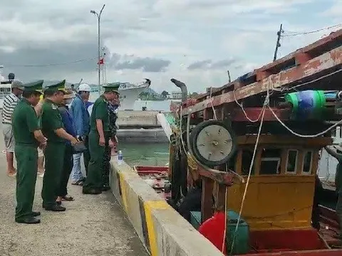 Chìm tàu cá ở Vũng Tàu, một thuyền viên tử vong trong hầm máy