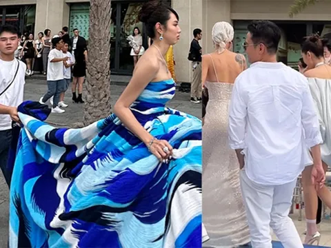 Thùy Tiên và dàn sao tán loạn ứng phó với diễn biến bất ngờ trước show diễn của Miss World Vietnam