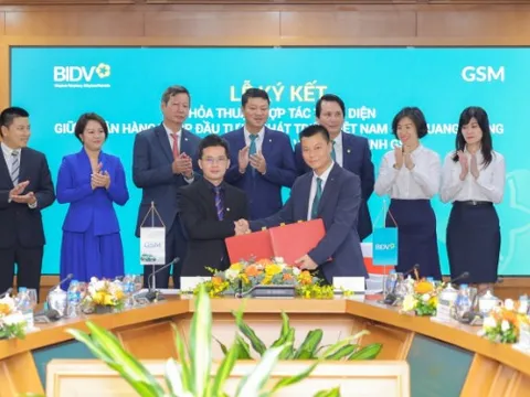 Công ty GSM ký kết thoả thuận hợp tác toàn diện với ngân hàng BIDV