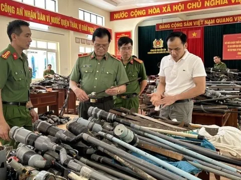 Đắk Lắk thu hồi 4.576 vũ khí các loại trong 40 ngày