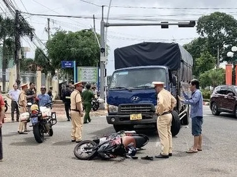 Bà Rịa-Vũng Tàu: Điều tra vụ xe tải va chạm xe máy khiến người đàn ông tử vong
