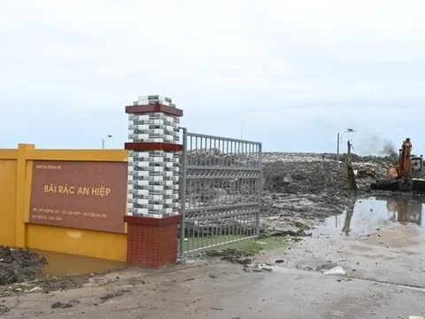 Bến Tre: Cam kết khắc phục ô nhiễm môi trường tại bãi rác An Hiệp