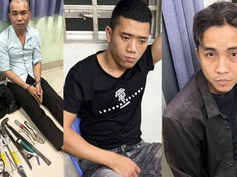 Đồng Nai: Bắt 3 đối tượng thuê xe ô tô đi trộm cắp tài sản