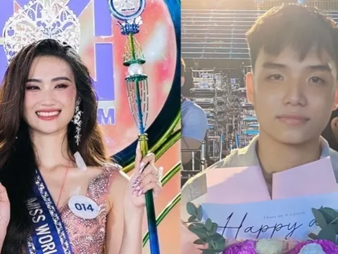 Hoa hậu Ý Nhi công khai gia đình bạn trai, tiết lộ được theo đuổi 'kịch liệt'