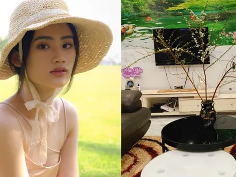 Cận bên trong cơ ngơi gia đình Hoa hậu Ý Nhi tại Bình Định, 1 chi tiết hé lộ sở thích của nàng hậu