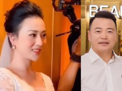 Rần rần khoảnh khắc Phương Oanh diện váy cưới lộng lẫy, chính thức về chung nhà với Shark Bình?