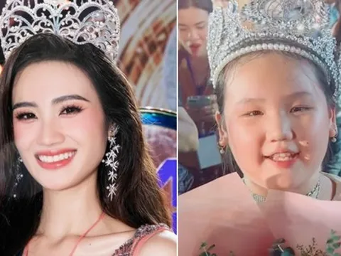 Em gái 10 tuổi của Hoa hậu Ý Nhi chia sẻ khéo léo và thông minh sau khi chị đăng quang