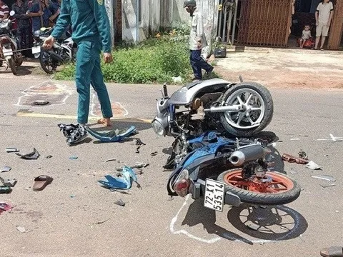 Bà Rịa - Vũng Tàu: Điều tra vụ hai xe máy “đối đầu”, 2 người tử vong