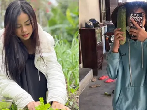 Hé lộ không gian nhà của Á hậu Đào Hiền, Minh Kiên ở quê