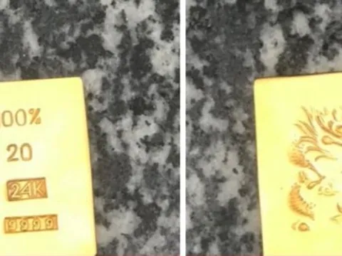 Đeo 1,5 cây vàng đi mua cơm, người phụ nữ bị lừa đổi lấy vàng giả