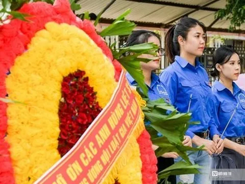 Tuổi trẻ Hội Luật gia Việt Nam tri ân các anh hùng, liệt sỹ