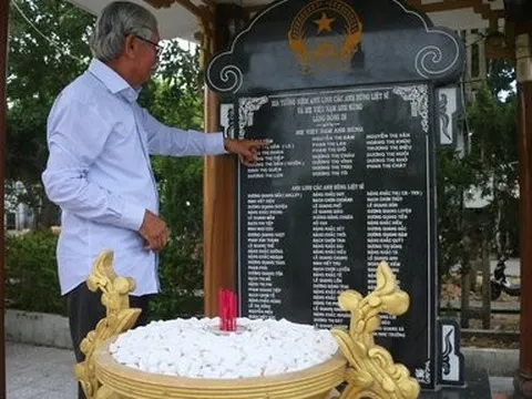 Ở ngôi làng làm giỗ chung cho các liệt sĩ, mẹ Việt Nam anh hùng
