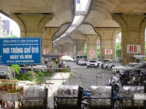 Hiện trạng các gầm cầu ở Hà Nội