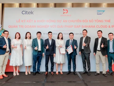 Digiworld chuyển đổi số tổng thể quản trị với SAP S/4HANA Cloud & IFRS