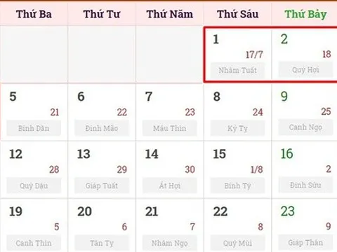 Lễ Quốc khánh năm 2023: Người lao động được nghỉ 4 ngày, nếu đi làm hưởng ít nhất 400% lương