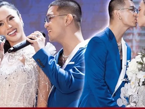 Cường Seven nhắn nhủ vợ trong lễ cưới: Anh không bằng người khác nhưng anh yêu em