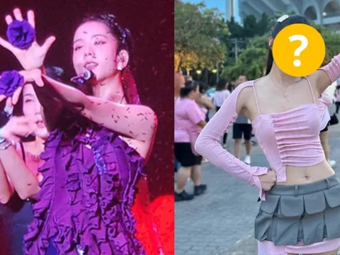 1 nàng hậu Việt bỗng bị réo gọi rần rần khi Jisoo "cháy" trên sân khấu solo ở Hà Nội