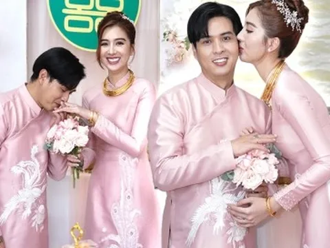 Hồ Quang Hiếu hứa với vợ trong đám hỏi 'sẽ không giấu điều gì, kể cả sổ hồng, sổ đỏ'