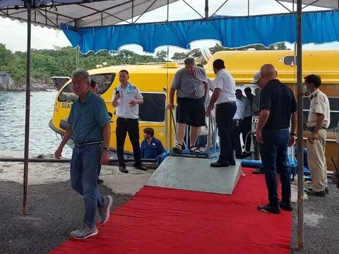 Tàu biển Spectrum of the Seas đưa 4.600 khách quốc tế đến Nha Trang