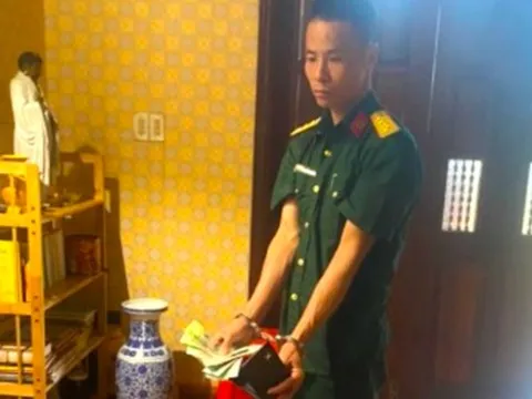 Bắt đối tượng giả bộ đội đến chùa trộm cắp tài sản