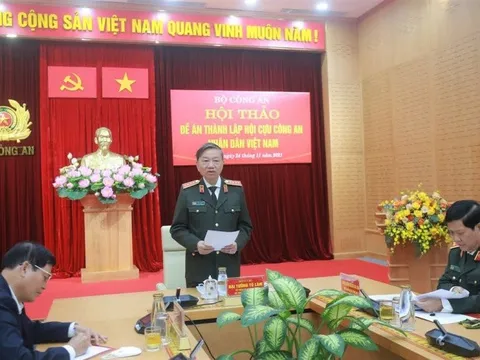 Cho phép thành lập Hội Cựu Công an nhân dân Việt Nam