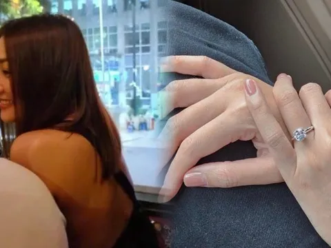 Thanh Hằng nhận lời cầu hôn của bạn trai?