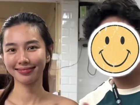Hoa hậu Thuỳ Tiên bị 'team qua đường' bắt gặp, nhan sắc không son phấn ra sao?
