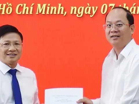 Công bố quyết định của Ban Thường vụ Thành uỷ TPHCM về công tác cán bộ