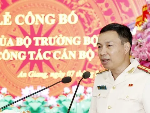 Bộ Công an công bố quyết định về công tác cán bộ