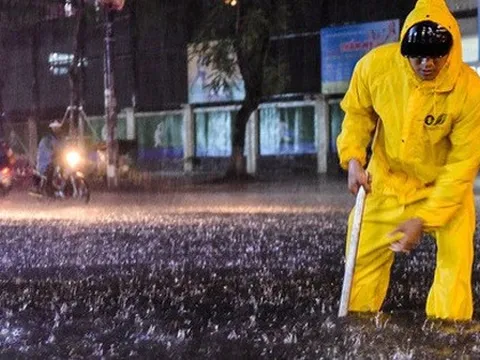 Từ nay đến hết đêm mai, nhiều khu vực ở Bắc Bộ có mưa to đến rất to