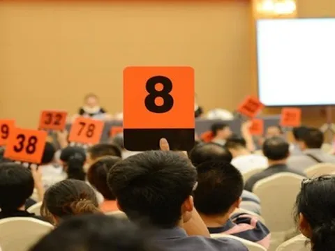 Đấu giá hơn 200 nghìn cuộc: Giá trúng chênh lệch với giá khởi điểm gần 110 nghìn tỷ đồng