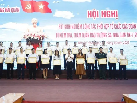 Từ năm 2021-2023 có gần 7.000 tác phẩm viết về Trường Sa, nhà giàn DK1