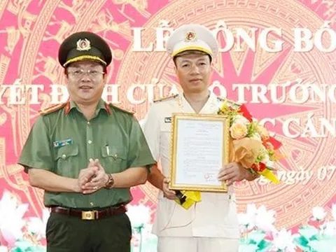 Điều động, bổ nhiệm lãnh đạo Công an 2 tỉnh