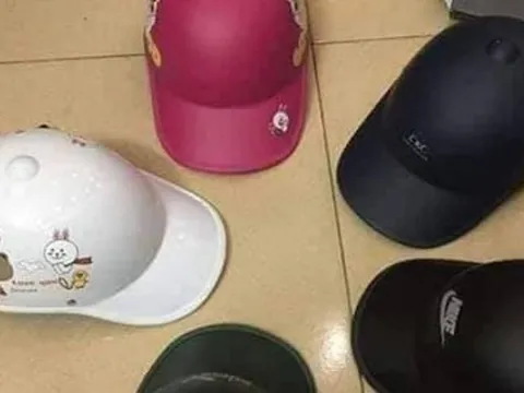 Đội mũ bảo hiểm lưỡi trai có bị phạt không?
