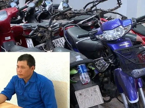Bà Rịa - Vũng Tàu: Bắt đối tượng “đá nóng” hàng chục xe máy